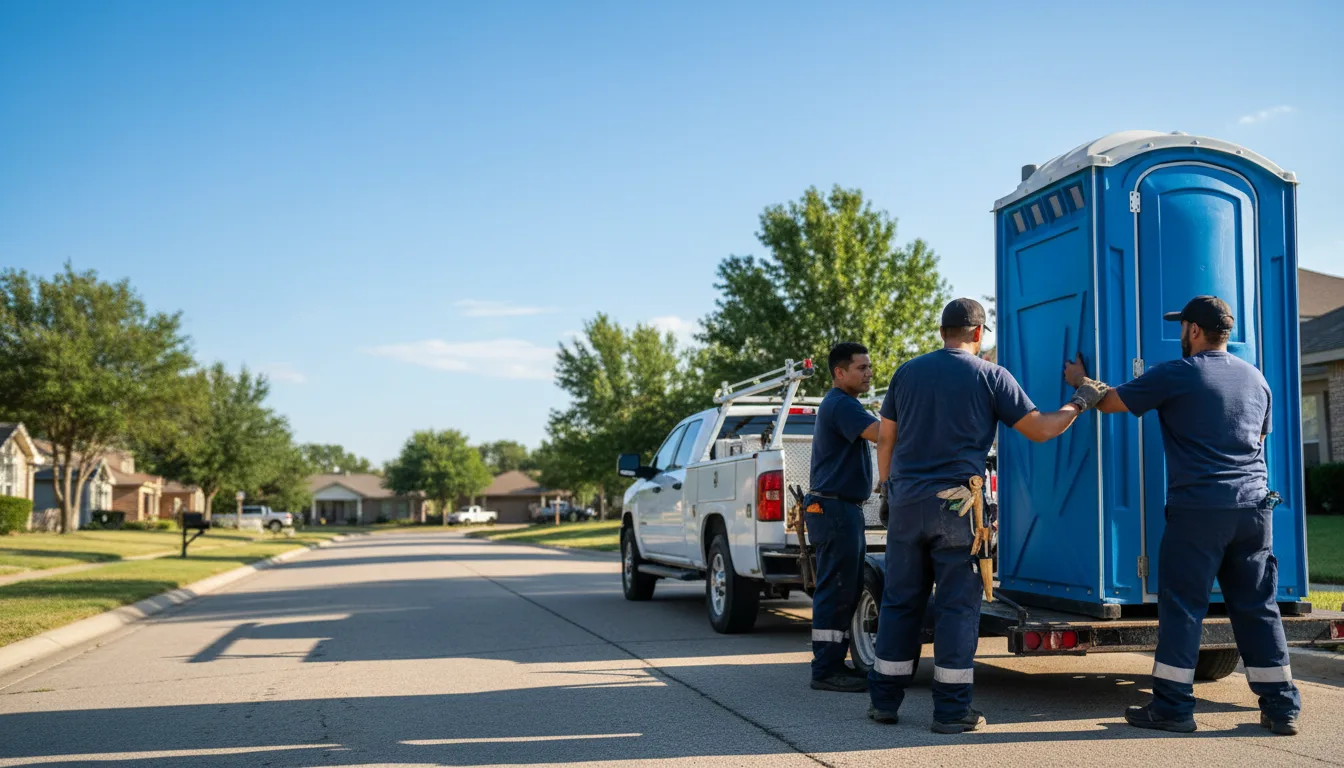 Portable Toilet Rental in Topeka, KS near me